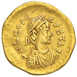 Leone I (457-474) Tremisse ... 