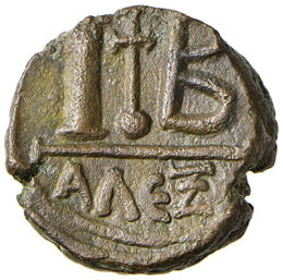 BISANZIO Eraclio (610-641) 12 ... 