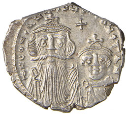 BISANZIO Costante II (641-668) ... 