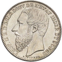 CONGO BELGA Leopoldo II ... 
