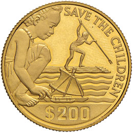 FIJI 200 Dollari 1991 – Fr. 9 AU ... 
