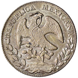 MESSICO Repubblica - 8 Reales 1863 ... 