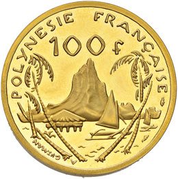 POLINESIA FRANCESE 100 Franchi ... 