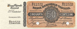 Banca Nazionale Toscana – 50 ... 