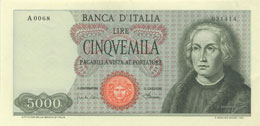 Banca d’Italia - 5.000 Lire ... 
