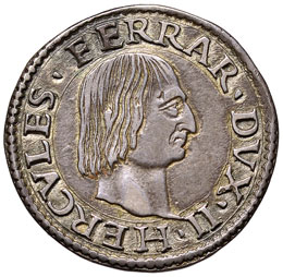 FERRARA Ercole I (1471-1505) Idra ... 