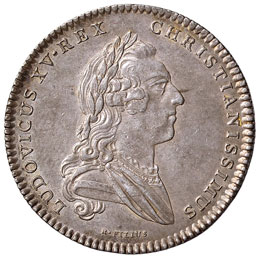 FRANCIA Luigi XV (1715-1774) Jeton ... 