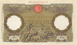 Banca d’Italia 100 Lire ... 
