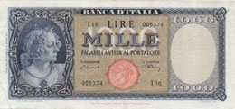 Banca d’Italia 1.000 Lire ... 