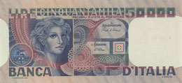 Banca d’Italia 50.000 Lire ... 