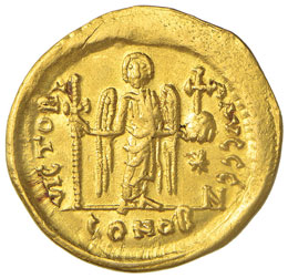 Giustino I (518-527) Solido - ... 