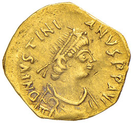 Giustiniano I (527-565) Tremisse ... 