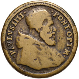 Paolo IV (1555-1559) Medaglia Roma ... 