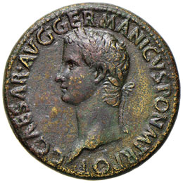 Caligola (37-41) Sesterzio - Testa ... 