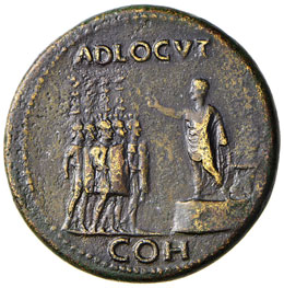 Caligola (37-41) Sesterzio - Testa ... 