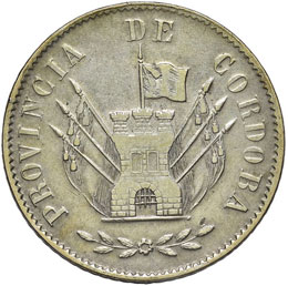 ARGENTINA Cordoba 8 Reales 1852 - ... 