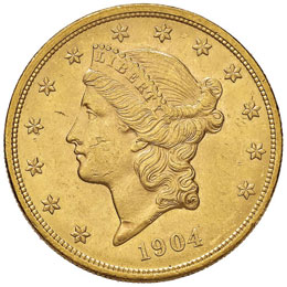 USA 20 Dollari 1904 - Fr. 185 AU ... 