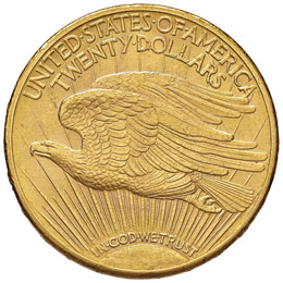 USA 20 Dollari 1914 S - Fr. 186 AU ... 