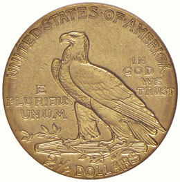 USA 2,50 Dollari 1908 - Fr. 120 AU ... 