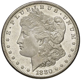 USA Dollaro 1880 S - AG (g 26,67)