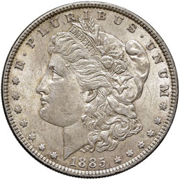 USA Dollaro 1885 - AG (g 26,74)