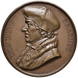 Medaglia 1823 Erasmo da Rotterdam ... 