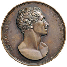 Antonio Canova Medaglia 1823 - ... 