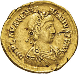 Valentiniano III (425-450) Solido ... 