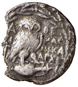ATTICA Atene Dracma (138-137 a.C.) ... 