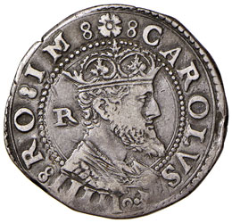 NAPOLI Carlo V (1516-1556) Tarì - ... 