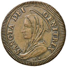 Pio VI (1774-1799) Madonnina 1797 ... 