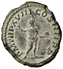 Caracalla (211-217) Denario falso ... 