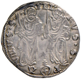Pio II (1458-1464) Ancona - Grosso ... 