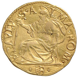 Paolo V (1605-1621) Scudo d’oro ... 