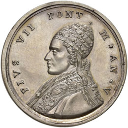 Pio VII (1800-1823) Medaglia 1804 ... 