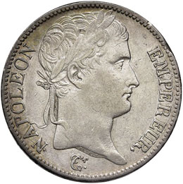 Napoleone (1809-1814) 5 Franchi ... 