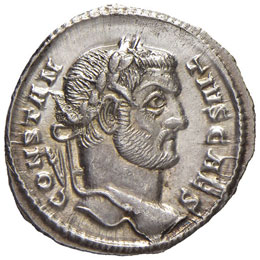 Costanzo II (305-307) Argenteo – ... 