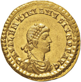 Valentiniano II (375-391) Solido ... 