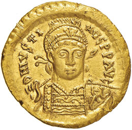 BISANZIO Giustino I (518-527) ... 