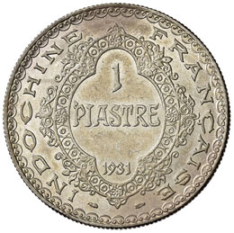 INDOCINA FRANCESE Piastra 1931 – ... 