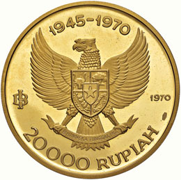 INDONESIA 20.000 Rupie 1970 – ... 