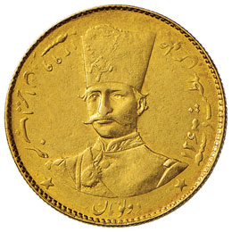 IRAN Nasredin (1848-1896) 2 Tomans ... 
