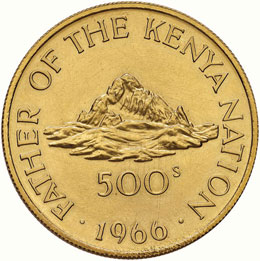 KENYA  500 Scellini 1966 – Fr. 1 ... 