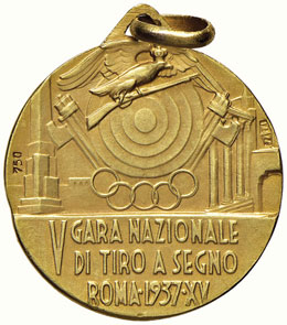 MEDAGLIE FASCISTE Medaglia 1937 XV ... 