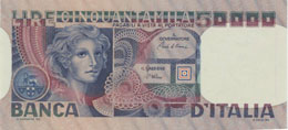 Banca d’Italia – 50.000 Lire ... 