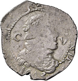 CAGLIARI Filippo IV (1621-1665)  5 ... 