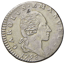 Carlo Emanuele IV (1796-1802) 2,6 ... 