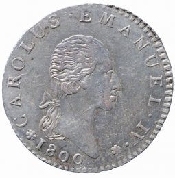Carlo Emanuele IV (1796-1802) 7,6 ... 