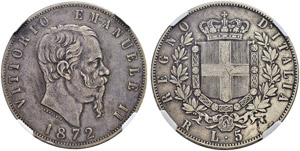 Vittorio Emanuele II. 1859-1878. 5 ... 
