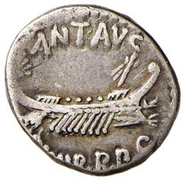 Antonio (+ 30 a.C.) Denario (zecca ... 